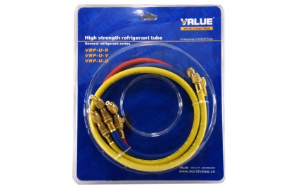 Шланг заправний з краном Value VRP-U-R 90cм комплект (3шт.)